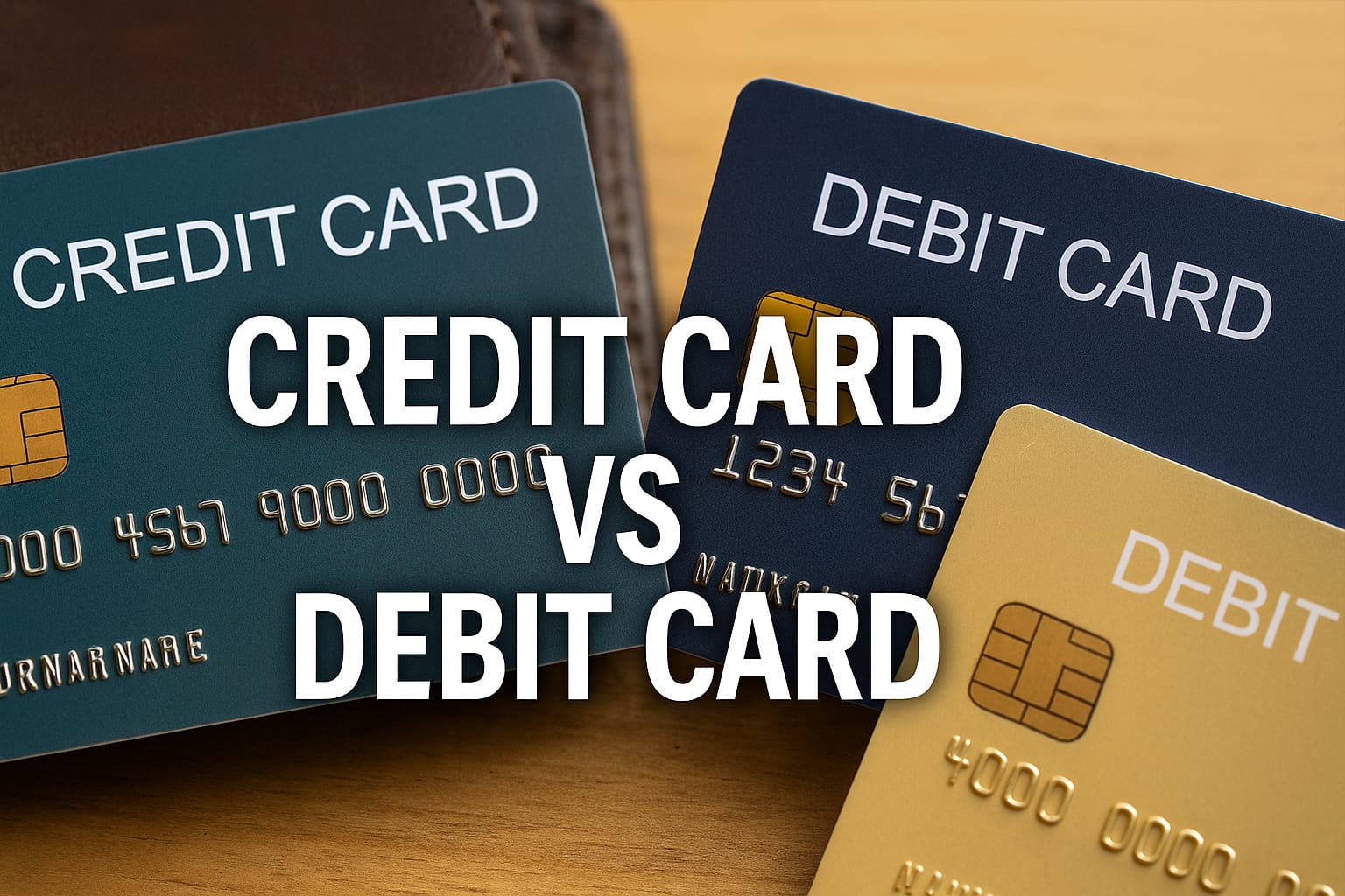 Credit Card vs Debit Card