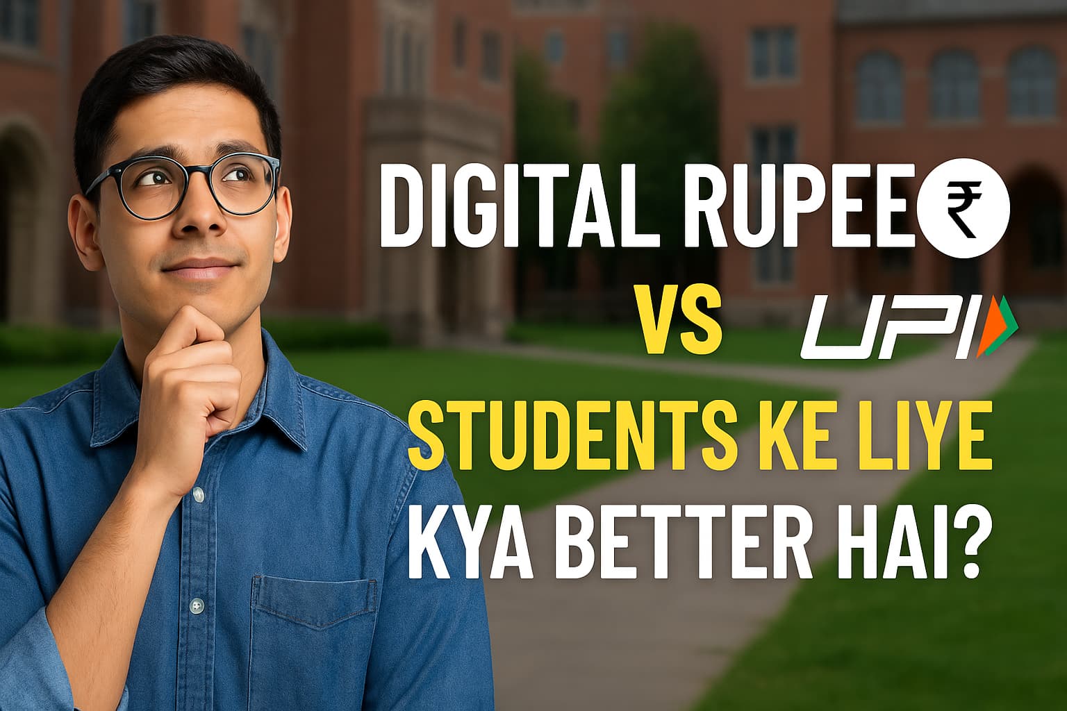 Digital Rupee vs UPI